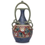 Vase im mexikanischen Stil, Amphora um 1920.