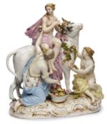 "Europa auf dem Stier", Meissen um 1890.