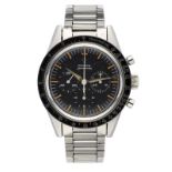 Herrenarmbanduhr/Chronograph Omega Speedmaster, sog.Pre-Moon, 1961