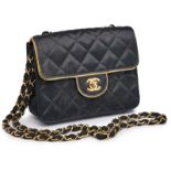 Kl. Handtasche "Mini Flap Bag", Chanel um 1985.
