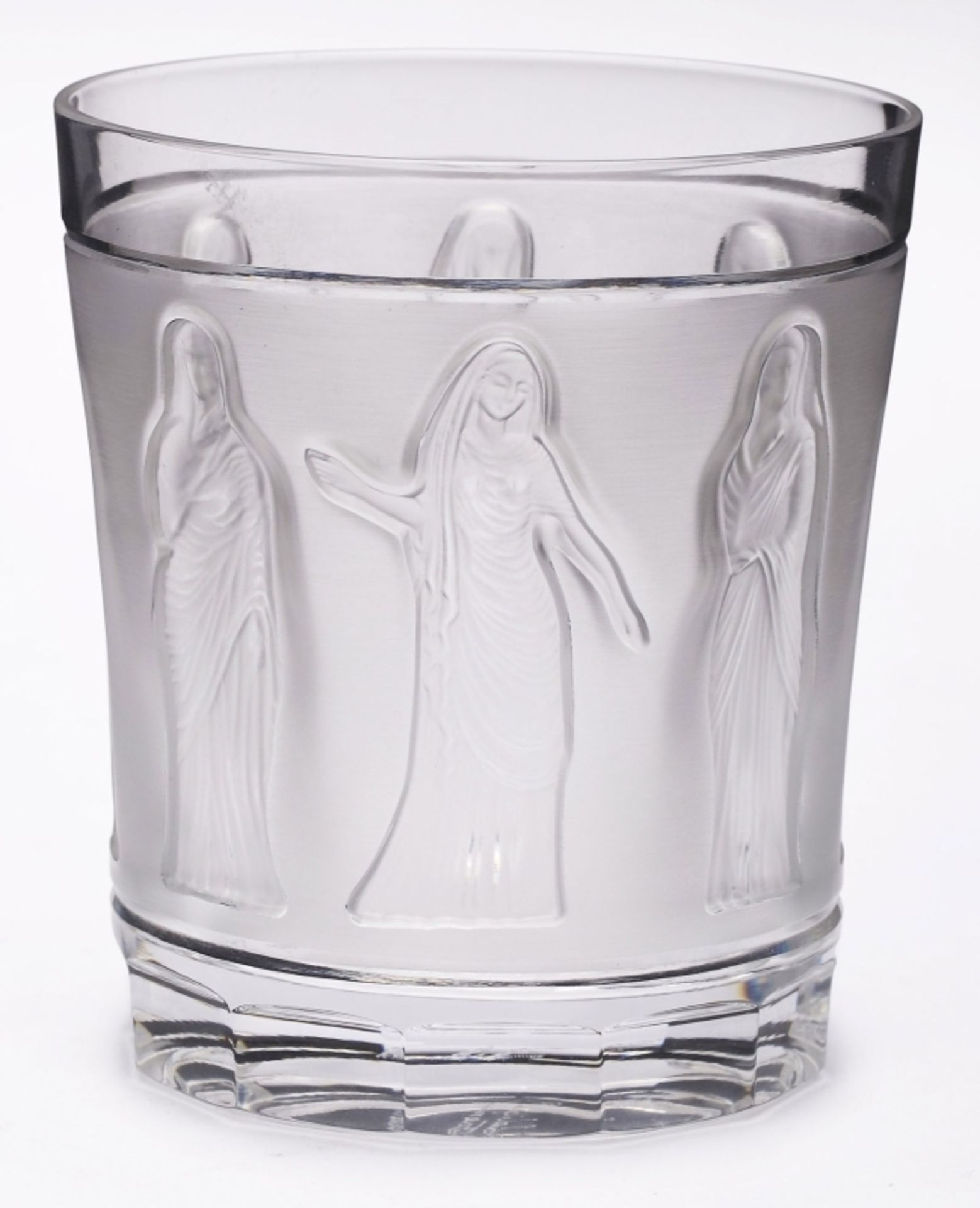 Whiskey-Glas, Lalique Ende 20. Jh.