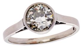 Diamant-Ring um 1920