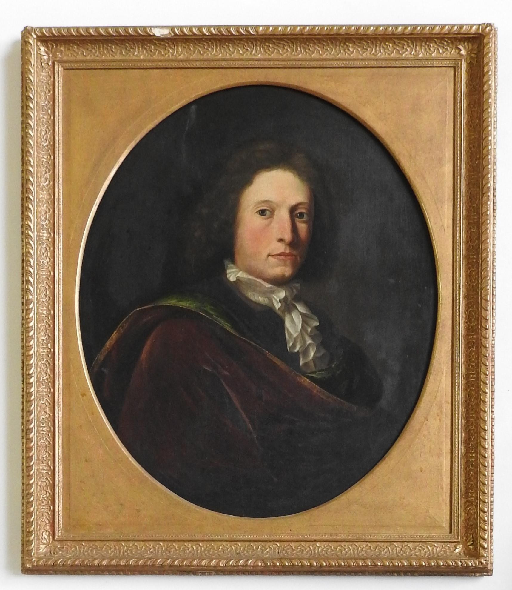 A LATE 18TH CENTURY PORTRAIT OIL ON CANVAS OF THE DUKE OF MONTROSE, MARQUIS OF GRAHAM, artist