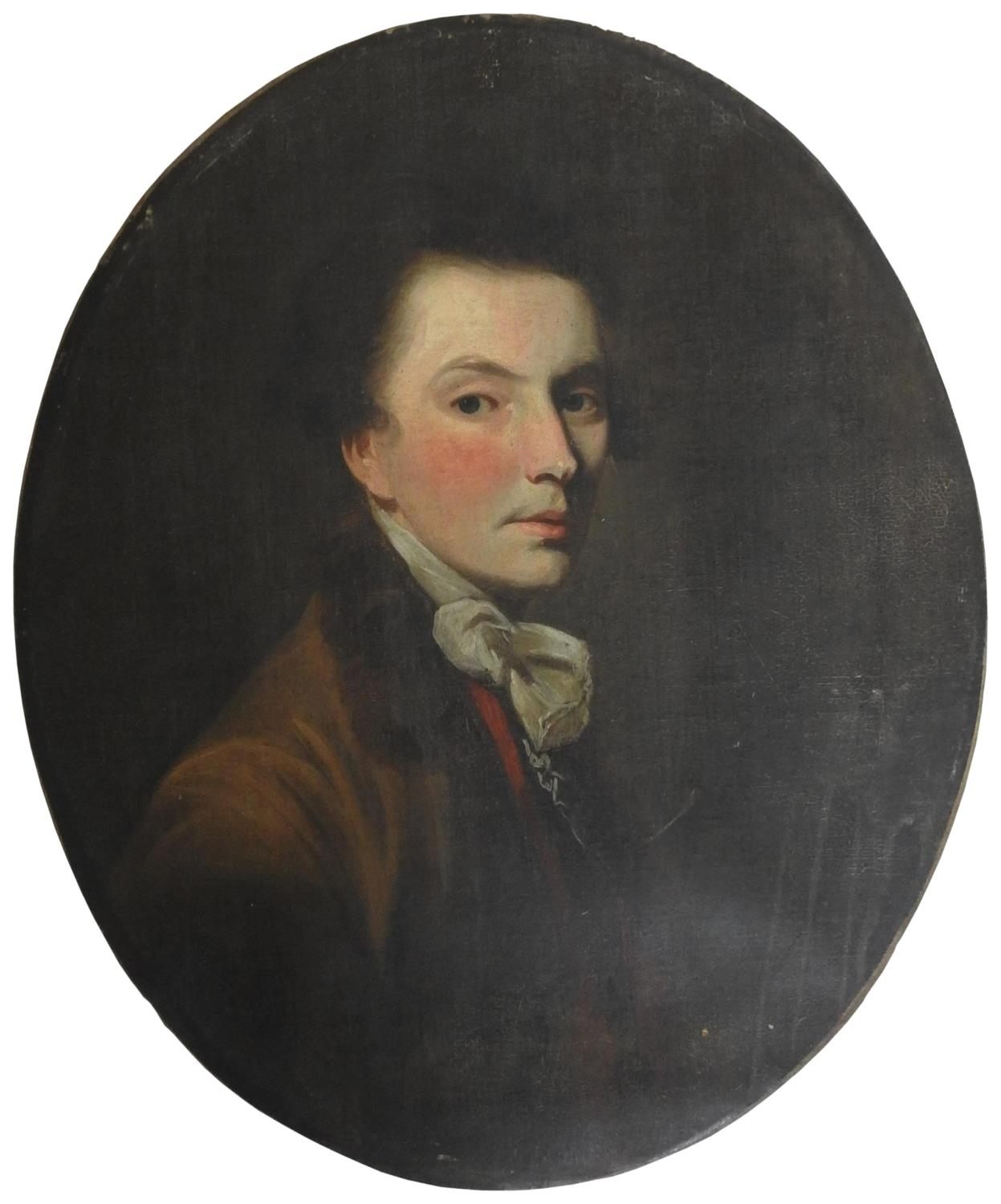 LATE 18TH CENTURY PORTRAIT OIL PAINTING OF THE HON. LUKE GARDINER, 1ST VISCOUNT MOUNTJOY, unknown - Image 2 of 2