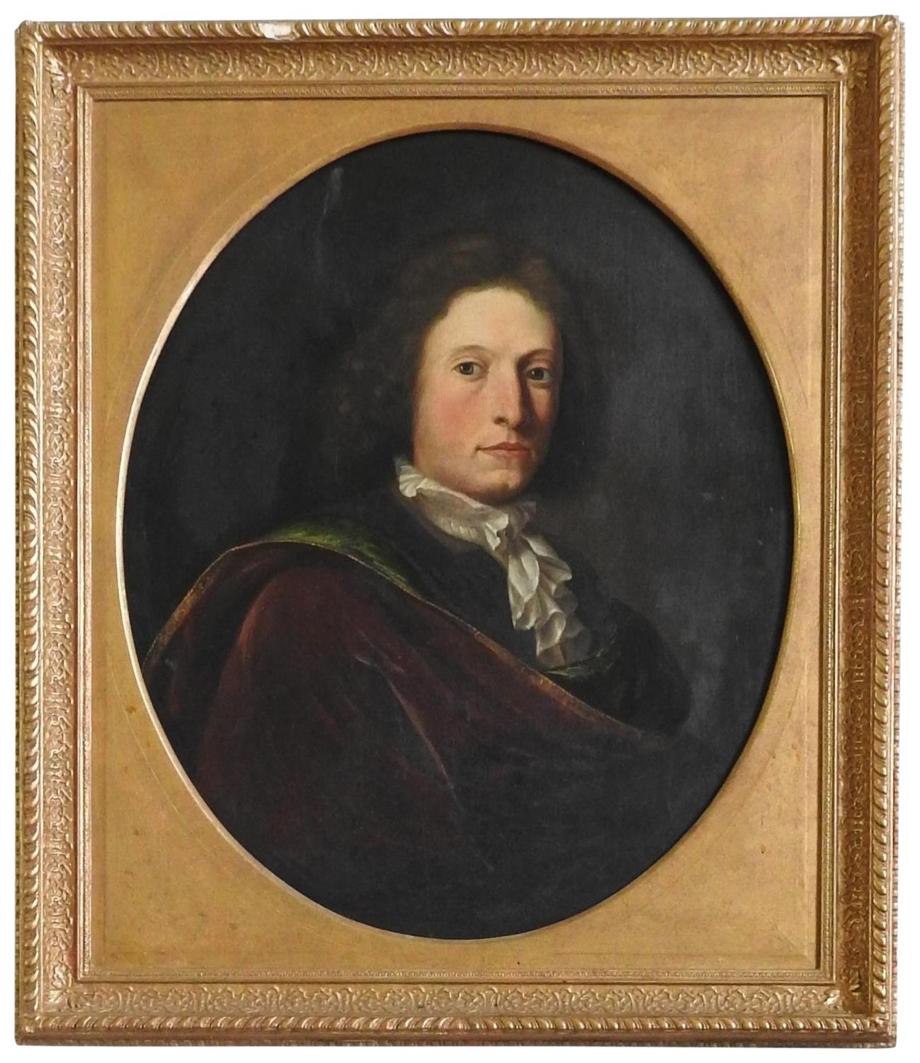 A LATE 18TH CENTURY PORTRAIT OIL ON CANVAS OF THE DUKE OF MONTROSE, MARQUIS OF GRAHAM, artist - Image 3 of 4