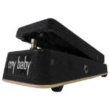 A 1970s CRY BABY WAH WAH PEDAL serial number 46610 Dusty with some wear. Untested.