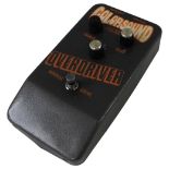 A CLASSIC 1970s COLORSOUND OVERDRIVER PEDAL. Paint defects through use and one silver knob cap