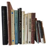 A COLLECTION OF SIXTEEN ART REFERENCE BOOKS, including books on Lowry, Hockney, Hogarth, Van Gogh