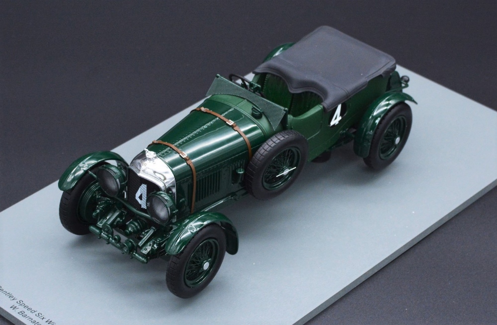 1:18 1930 BENTLEY SPEED SIX BY SPAR 1:18 replica of the 1930 Le Mans 24 Hours winning Bentley