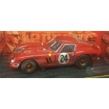 1:18 MODEL OF THE 1962 FERRARI 250 GTO "DIRTIED LIMITED EDITION" This model was produced by Mattel