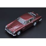 1:24 1964 ASTON-MARTIN DB5 IN METALLIC RED BY DANBURY MINT Hand assembled of more than 100 different