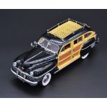 1:24 1942 CHRYSLER TOWN & COUNTRY BY DANBURY MINT Produced from 1941 to 1950, the Chrysler Town