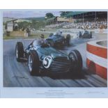 1952 GOODWOOD SUCCESS BY MICHAEL TURNER BRMs head for a 1-2-3 finish in the Formula Libre Goodwood