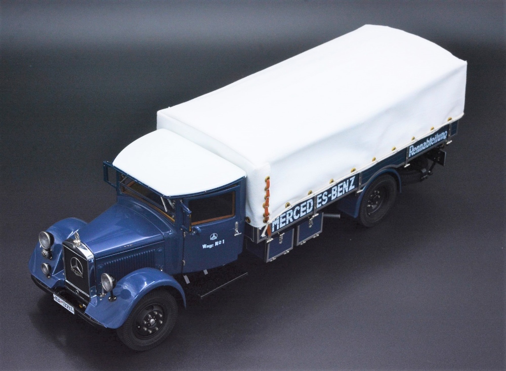 1:18 1934-38 MERCEDES-BENZ RACING TRANSPORTER LO 2750 #0841 BY CMC MODELS Numbered 0841. The type LO