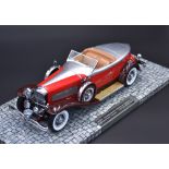 1:18 1929 DUESENBERG MODEL J TORPEDO CONVERTIBLE BY MINICHAMPS From the Blackhawk Museum