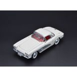 1:24 1961 CHEVROLET CORVETTE BY DANBURY MINT With opening doors, bonnet with detailed engine,