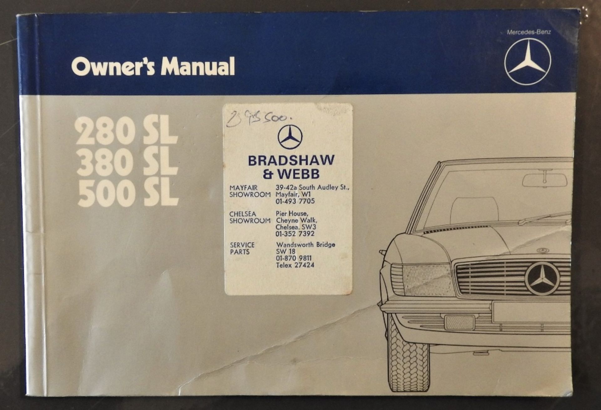 1984 MERCEDES-BENZ 500SL - Image 18 of 28