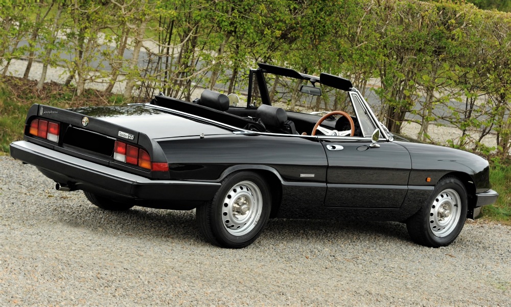 1989 ALFA-ROMEO SPIDER 2.0 VELOCE                 Registration Number: G258 MAT Chassis Number: - Image 4 of 8