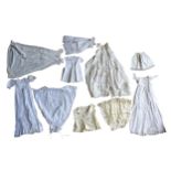 A COLLECTION OF VICTORIAN, EDWARDIAN AND LATER BABIES AND CHILDS CLOTHING, mostly in the white and