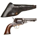 A FIVE SHOT .31 CAL PERCUSSION POCKET REVOLVER BY ELI WHITNEY OF NEW HAVEN of American Civil War