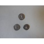 AV CF AUGUSTUS AG DENARIUS and two others PROVENANCE: A Good Private Collection Of Denarii and Other