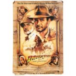 INDIANA JONES AND THE LAST CRUSADE, signed poster c1989 with autographs from Harrison Ford,