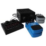 A BUGERA PS1 POWER SOAK a Live The Sound Card V8 effects and voice changer box,  A Behringer