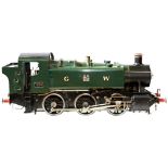 AN EXCELLENTLY ENGINEERED 5’’ GAUGE MODEL OF A GWR 1500 CLASS PANNIER TANK STEAM LOCOMOTIVE  Despite