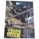 OPERATION OPIUM (THE POPPY IS ALSO A FLOWER) C1966, A 'FRENCH GRANDE' FILM POSTER and 16 others