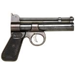 WEBLEY & SCOTT LTD 'JUNIOR' .177 AIR PISTOL. 19.5 cms long PROVENANCE: The David Stainthorpe