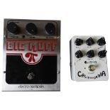 AN ELECTRO-HARMONIX BIG MUFF PI GUITAR PEDAL and a JOYO California Sound guitar pedal