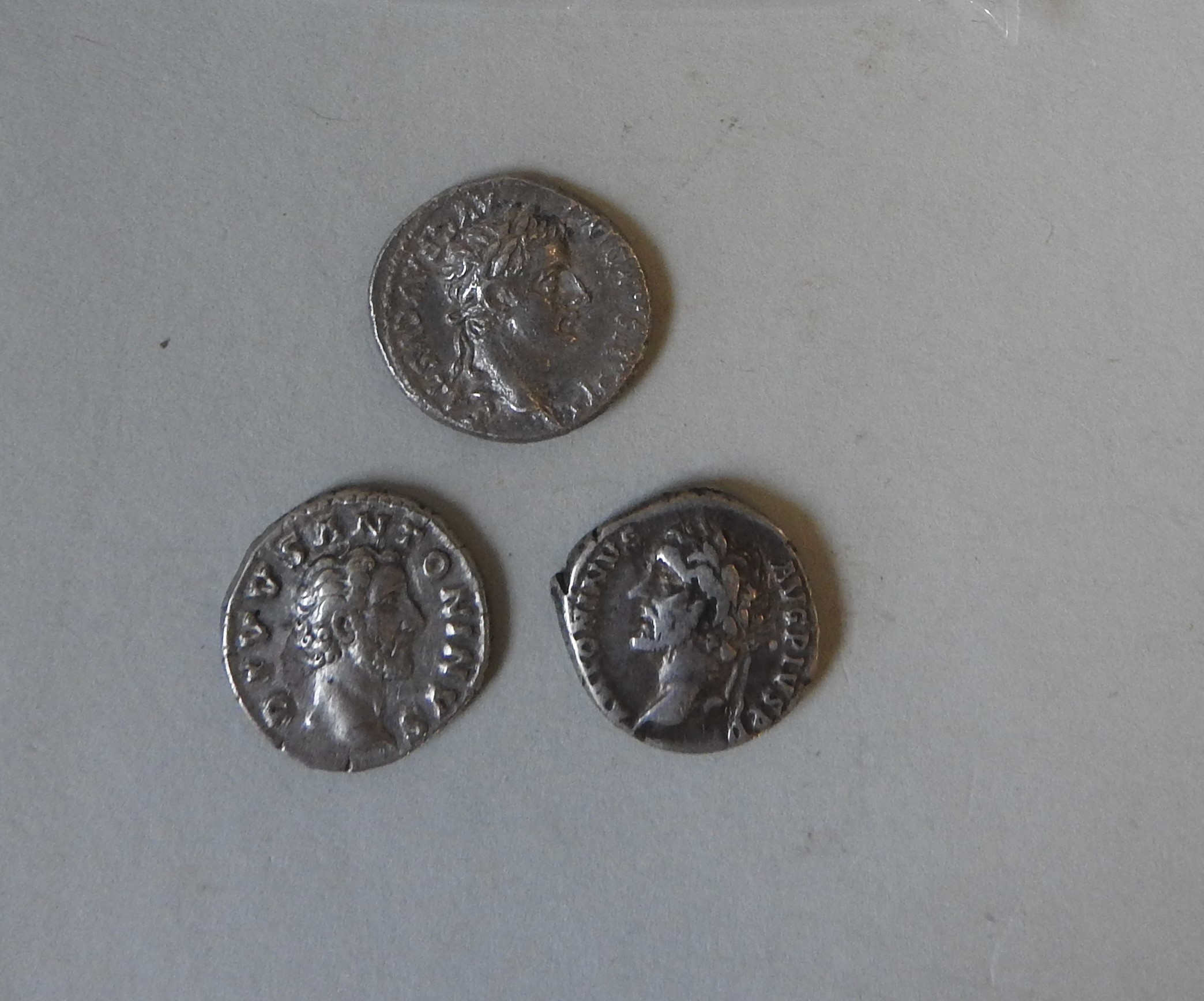 AV CF AUGUSTUS AG DENARIUS and two others PROVENANCE: A Good Private Collection Of Denarii and Other - Image 2 of 2