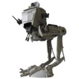 A STAR WARS AT-ST (ALL TERRAIN SCOUT TRANSPORT) WITH PILOT and moulded mark ©Lucas Film Ltd (LFL)