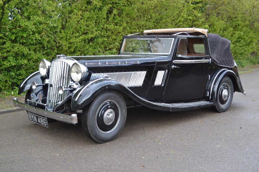 1935 BROUGH SUPERIOR 4.2 LITRE DUAL PURPOSE COUPE Registration Number: BYN 486 Chassis Number: - Image 2 of 26