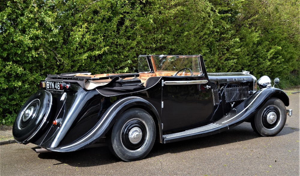 1935 BROUGH SUPERIOR 4.2 LITRE DUAL PURPOSE COUPE Registration Number: BYN 486 Chassis Number: - Image 6 of 26