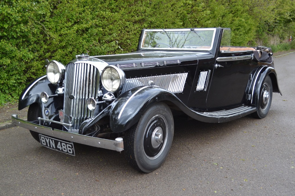 1935 BROUGH SUPERIOR 4.2 LITRE DUAL PURPOSE COUPE Registration Number: BYN 486 Chassis Number: