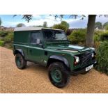 2002 LAND ROVER DEFENDER 90 TD5  Registration Number: PK02 YLL Chassis Number: SALLDVA572A637649