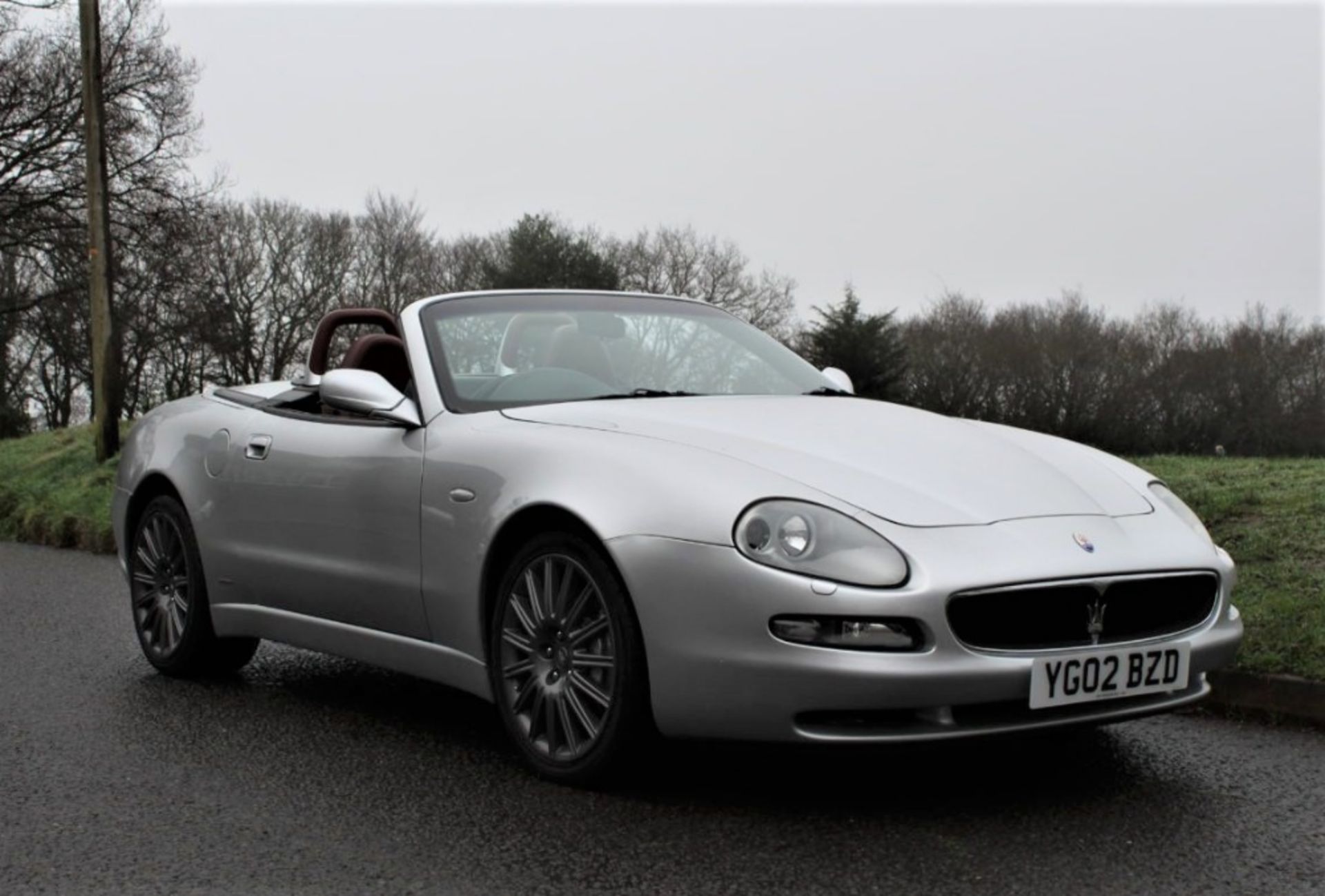 2002 MASERATI CAMBIOCORSA SPYDER Registration Number: YG02BZD Chassis Number: ZAMBB18C000005658