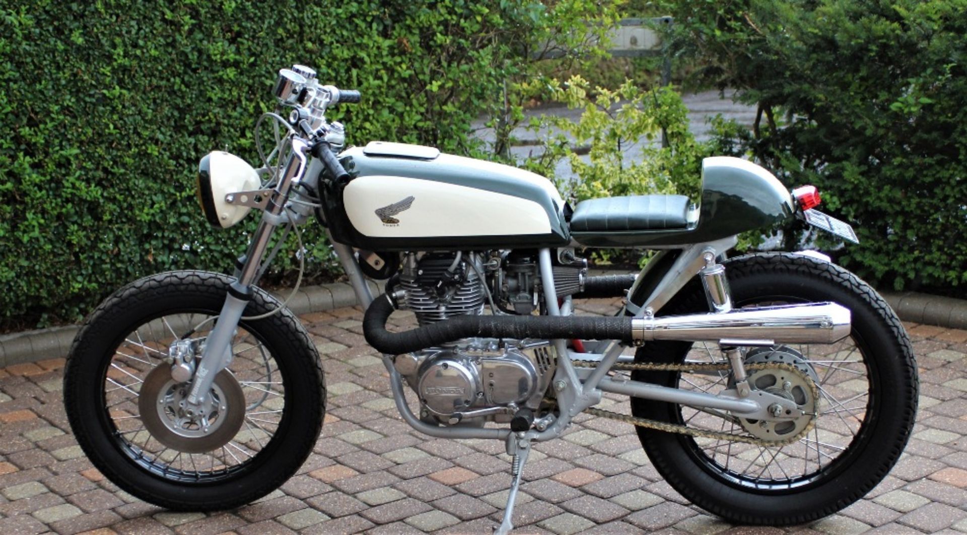 1976 HONDA CAFE RACER     Registration Number: RLC 360R Frame Number: CJ 250T - 2006459 Recorded