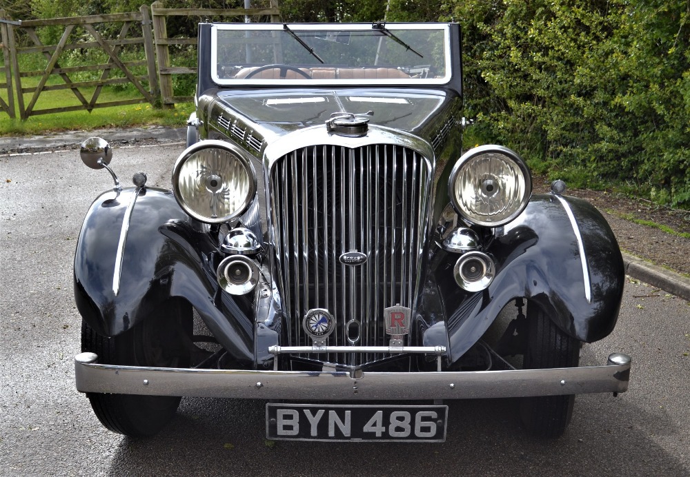 1935 BROUGH SUPERIOR 4.2 LITRE DUAL PURPOSE COUPE Registration Number: BYN 486 Chassis Number: - Image 3 of 26