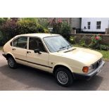 1982 ALFA-ROMEO ALFASUD SC SERIES 3 Chassis Number: ZAS901F40*05127100 Registration Number: WLM 795X