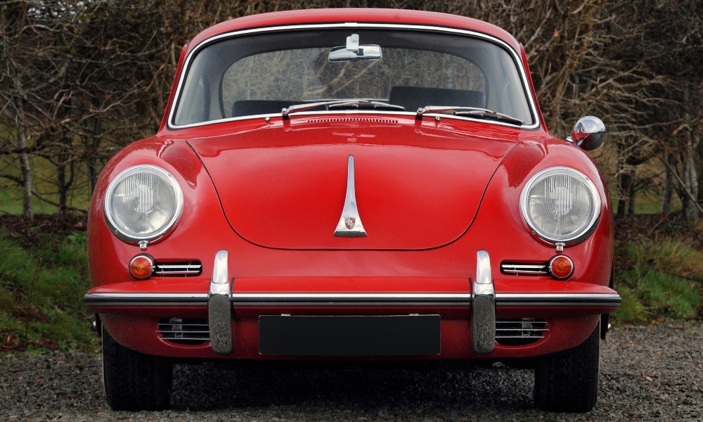 1964 PORSCHE 356 C COUPE BY KARMANN           Registration Number: DHJ 606B              Chassis - Image 6 of 14