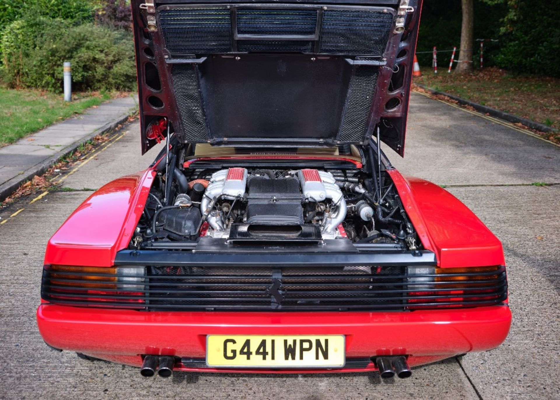 1989 FERRARI TESTAROSSA Registration Number: G441 WPN Chassis Number: ZFFAA17C000082817 Recorded - Image 12 of 59