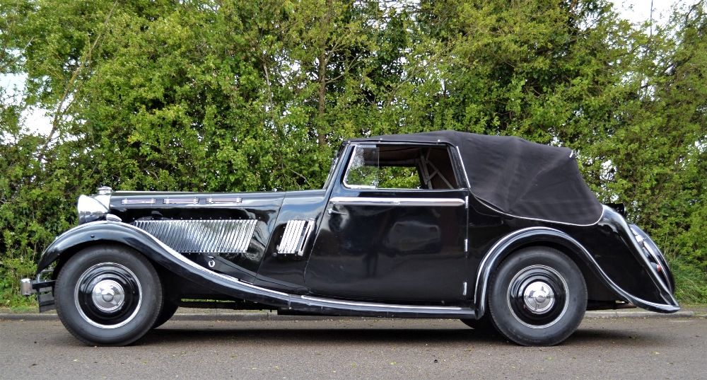 1935 BROUGH SUPERIOR 4.2 LITRE DUAL PURPOSE COUPE Registration Number: BYN 486 Chassis Number: - Image 10 of 26