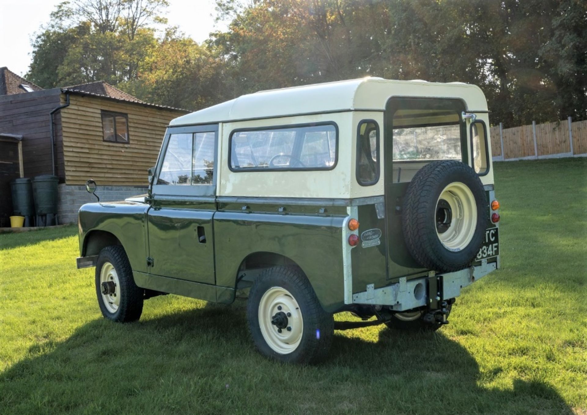 1968 LAND-ROVER SERIES IIA 88” LIGHT UTILITY  Registration Number: KTC 834F - Image 7 of 19