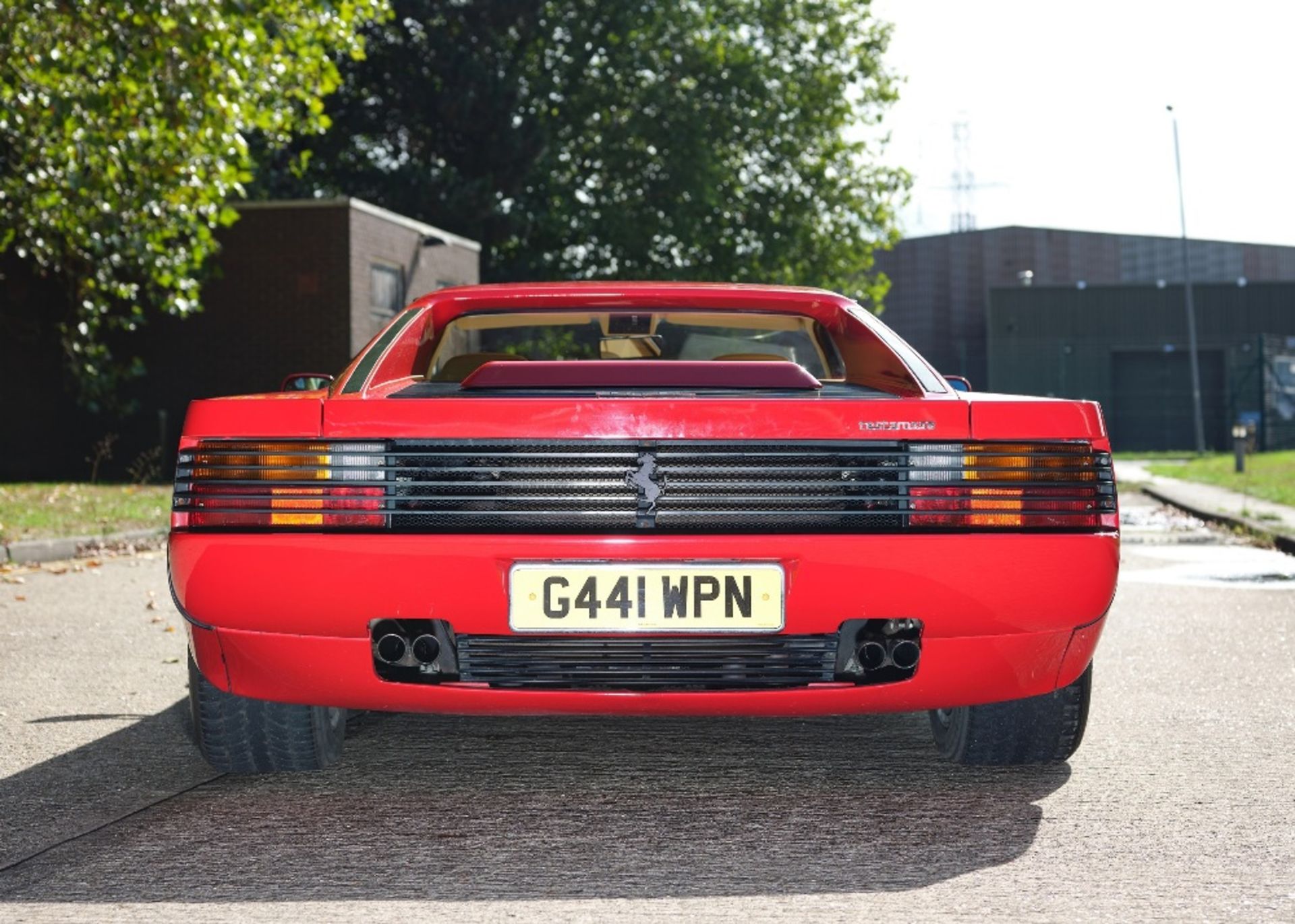 1989 FERRARI TESTAROSSA Registration Number: G441 WPN Chassis Number: ZFFAA17C000082817 Recorded - Image 6 of 59
