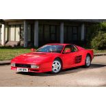 1989 FERRARI TESTAROSSA Registration Number: G441 WPN Chassis Number: ZFFAA17C000082817 Recorded