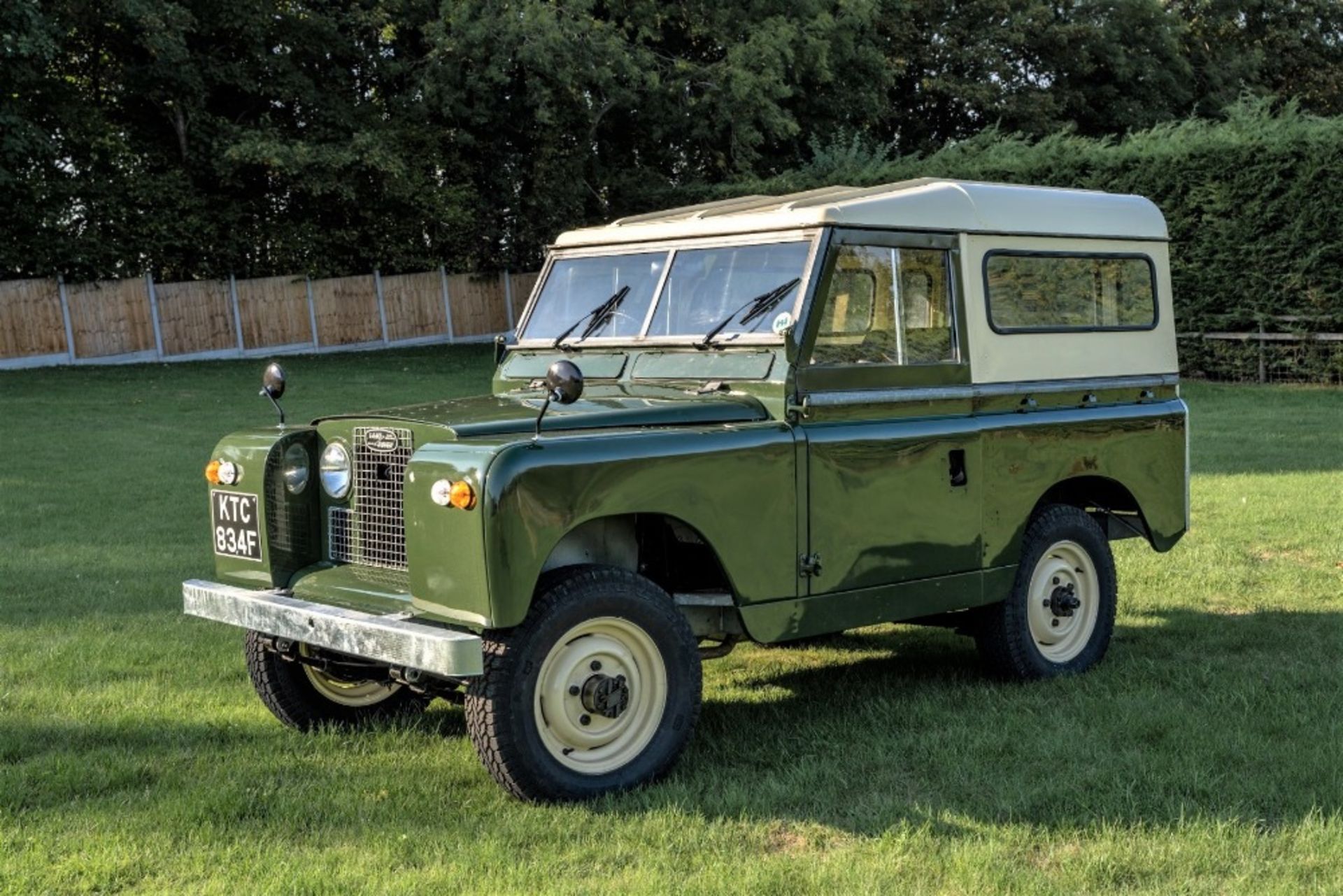 1968 LAND-ROVER SERIES IIA 88” LIGHT UTILITY  Registration Number: KTC 834F - Image 3 of 19