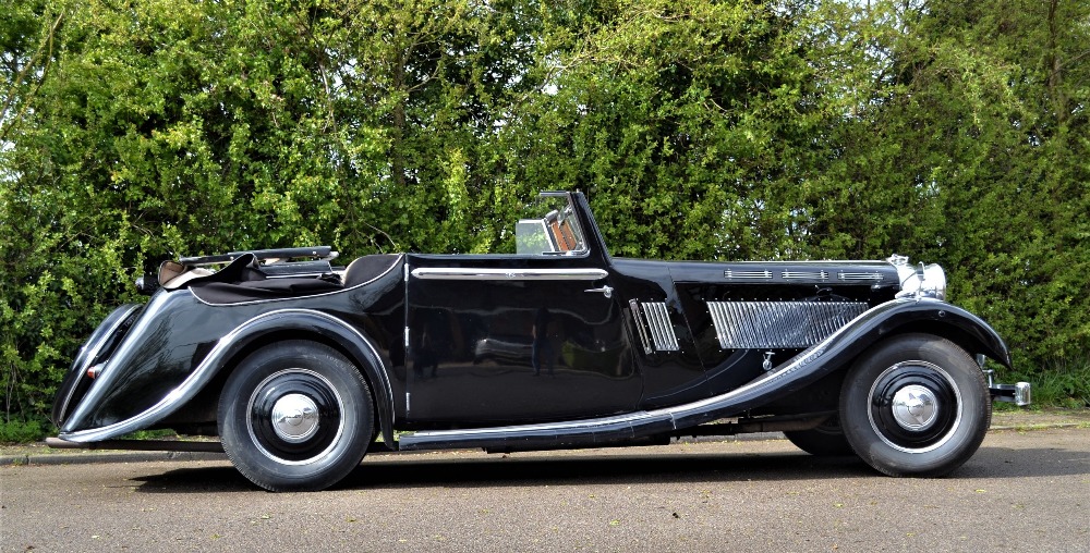1935 BROUGH SUPERIOR 4.2 LITRE DUAL PURPOSE COUPE Registration Number: BYN 486 Chassis Number: - Image 4 of 26