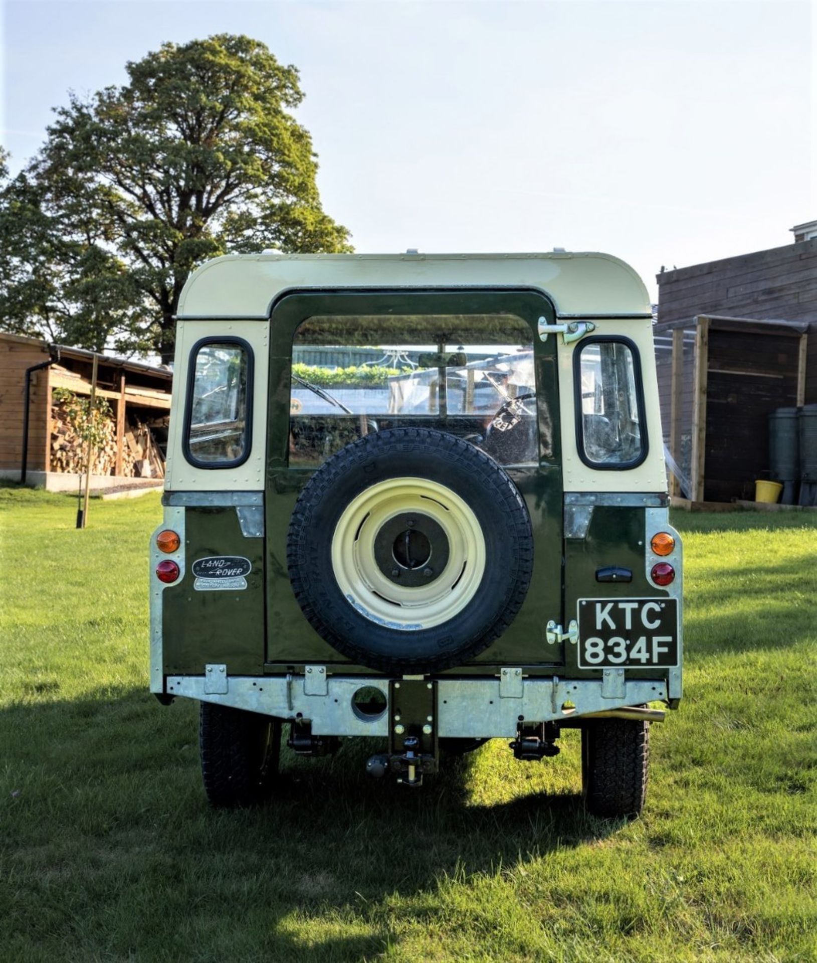 1968 LAND-ROVER SERIES IIA 88” LIGHT UTILITY  Registration Number: KTC 834F - Image 5 of 19